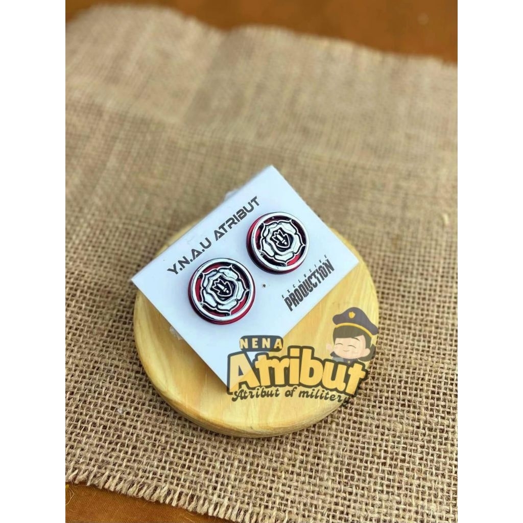 ATRIBUT SATPAM PIN MONOGRAM SATPAM CRUM EXCLUSIVE