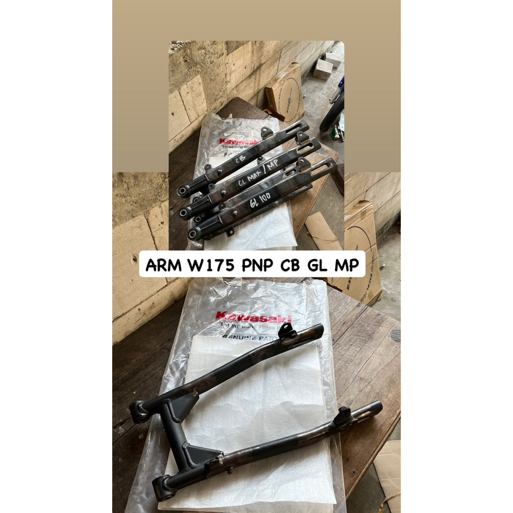 Arm W175 Swingarm w175 arem w175 Original kawasaki Pnp