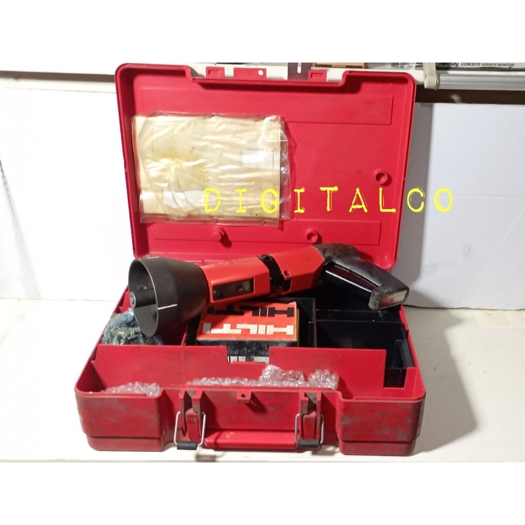 Hilti DX 600 N Alat Perkakas Berat Paku Pasak Berulir Heavy Duty Stud Nailer Cartridge Powder Actuat