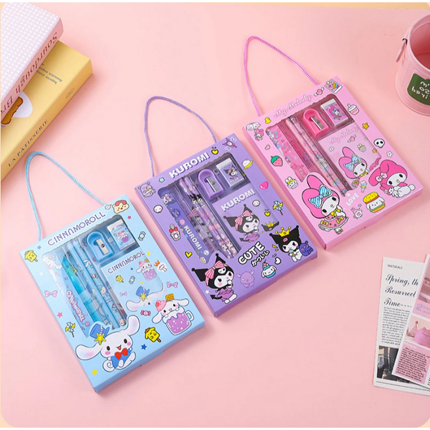 

Kotak Pensil Anak Set Stationery Kotak Pensil Lengkap 1 Set/ Perlengkapan Alat Tulis Sekolah Aesthetic Lengkap