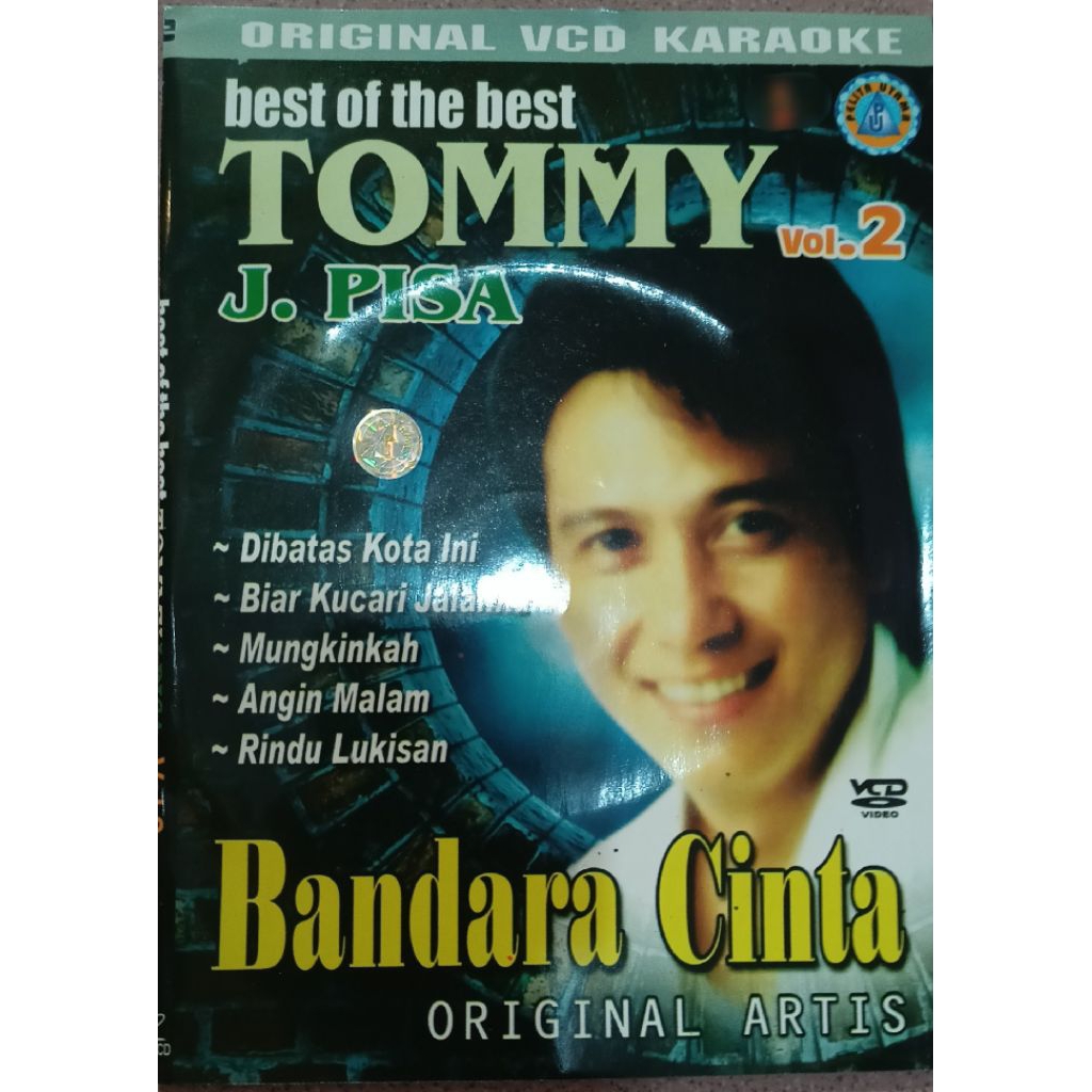 VCD original best of the best tommy j pisa