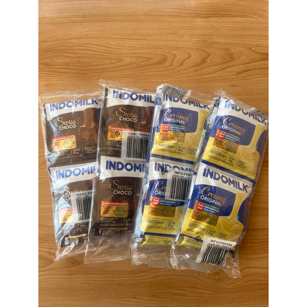 

Susu Indomilk 1pack isi 6 sachet