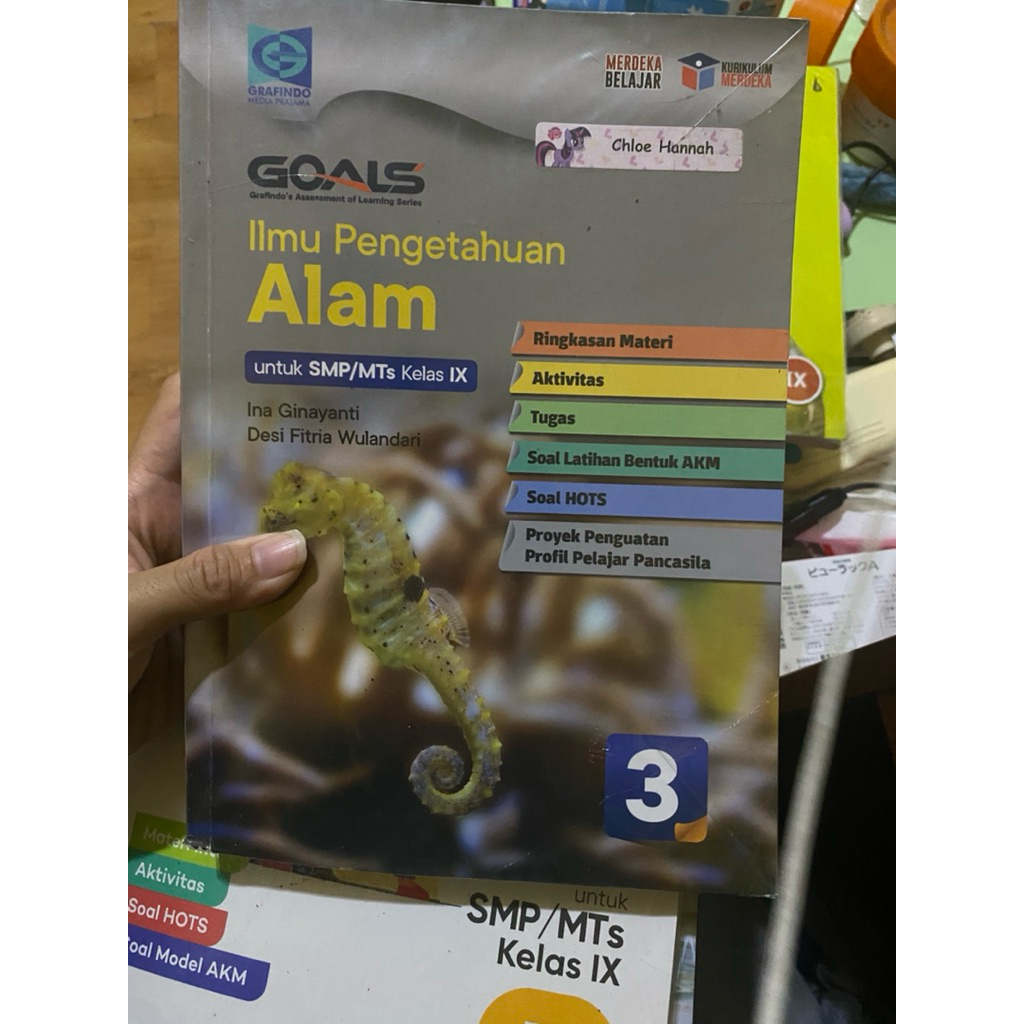 Buku IPA grafindo kelas 3 SMP - IX