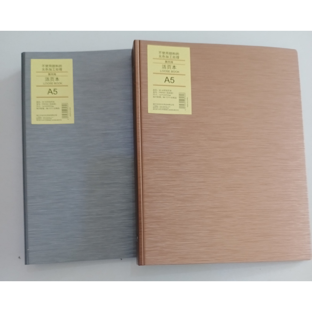 

Binder Note A5 loose Book / Buku Tulis Catatan Binder A5