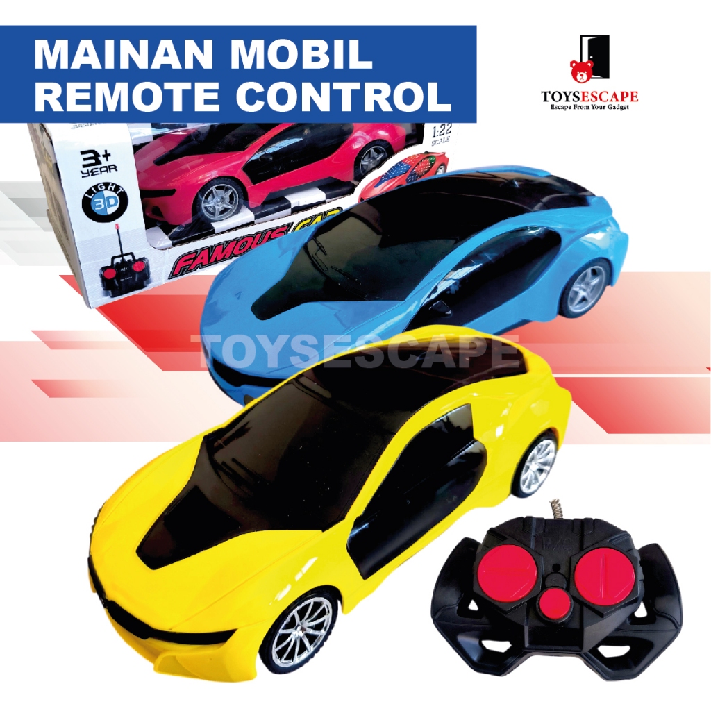 MAINAN MOBIL REMOTE CONTROL FAMOUS | MOBIL REMOTE CONTROL BALAP