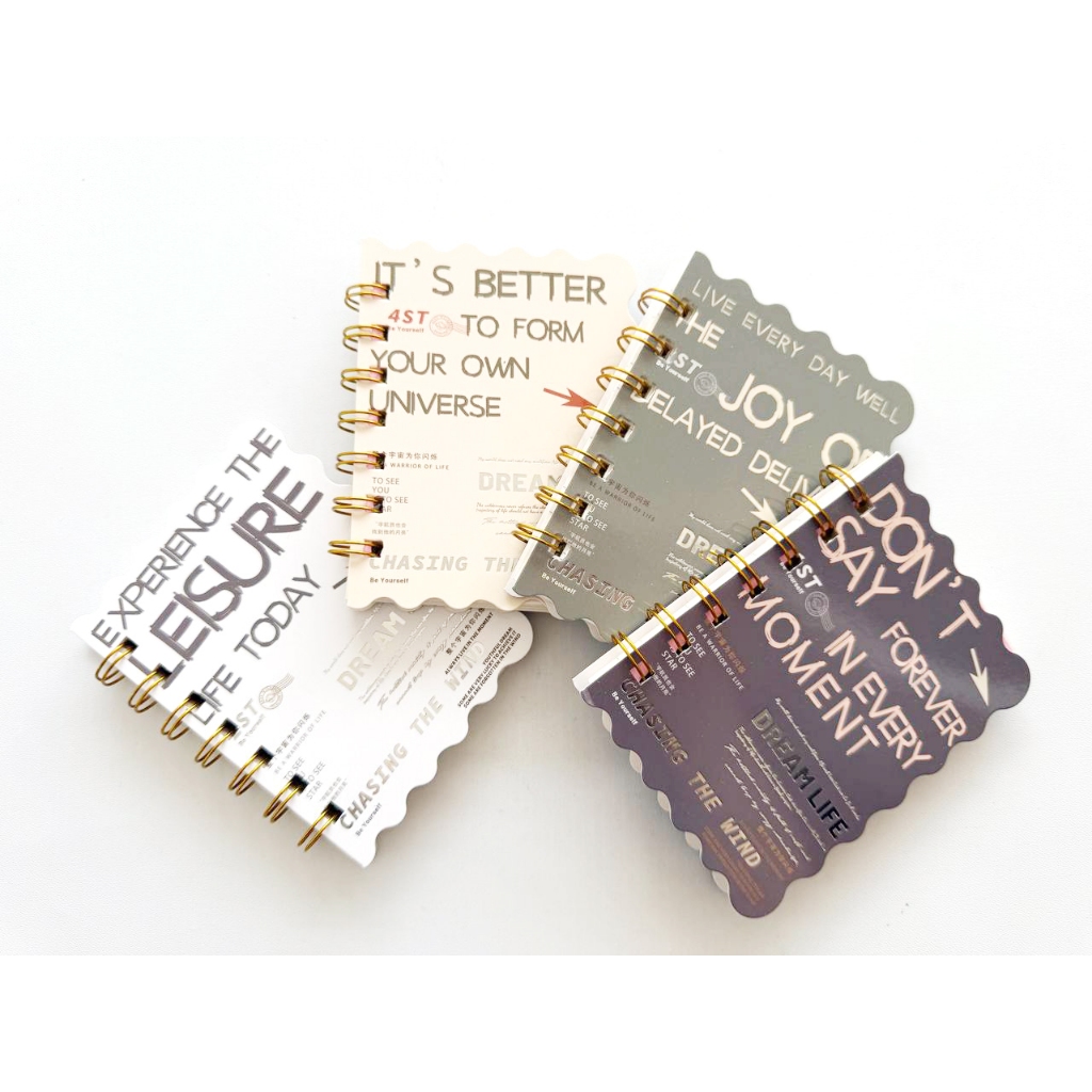 

Notes Diary Buku Saku Spiral Mini Inspirasi Estetik