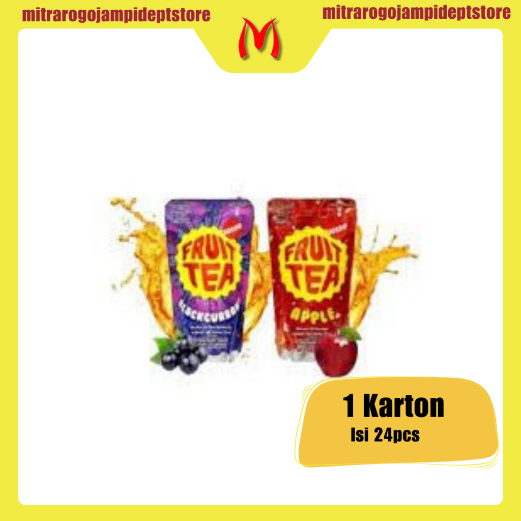 

[1 DUS] fruit tea/teh pouch 200ml sosro isi 24 PCS