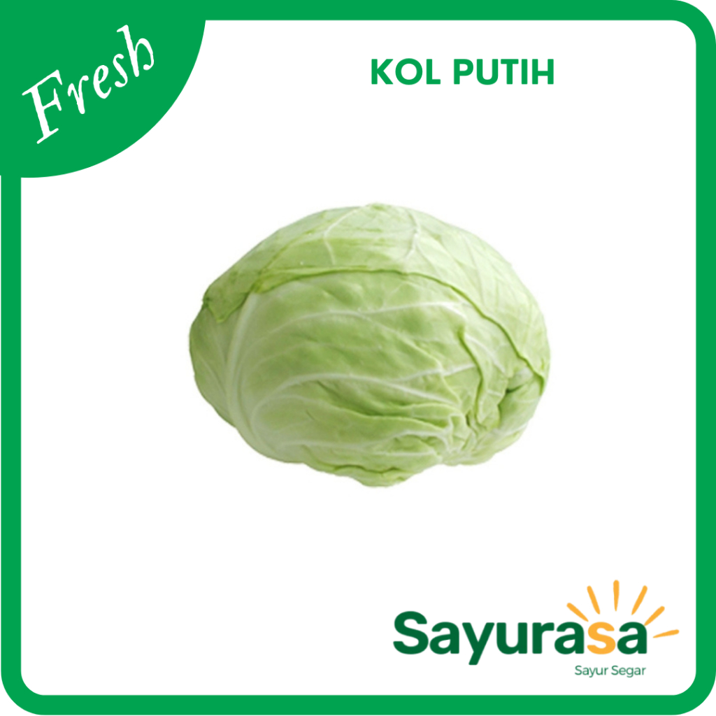 

Sayur Kol Segar / Sayur Kol Putih Fresh 500 gram