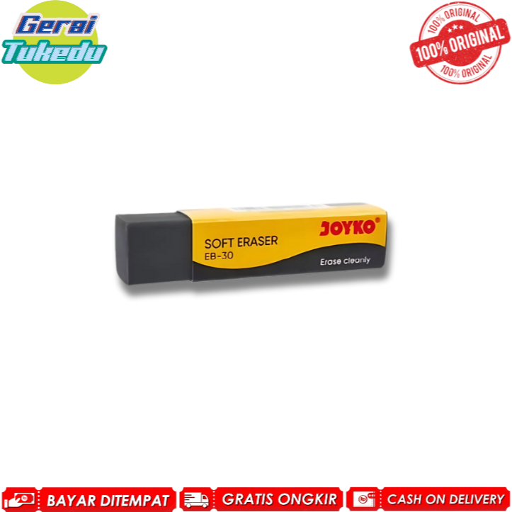 

KODE A | JOYKO ERASER PENGHAPUS EB-30 HITAM