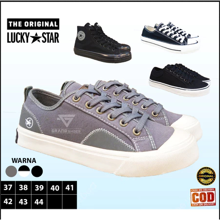 LUCKY STAR MIDTOWN GOLF AFI HI LOW original sepatu sneacker sekolah canvas dewasa laki unisex
