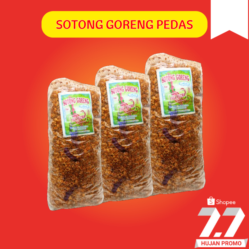 

Keripik Sotong Goreng Pedas 500g