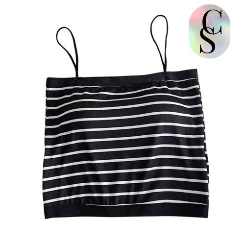 CANDYSSHOP Tanktop Bra With Cup Singlet Wanita Atasan Sexy BR938