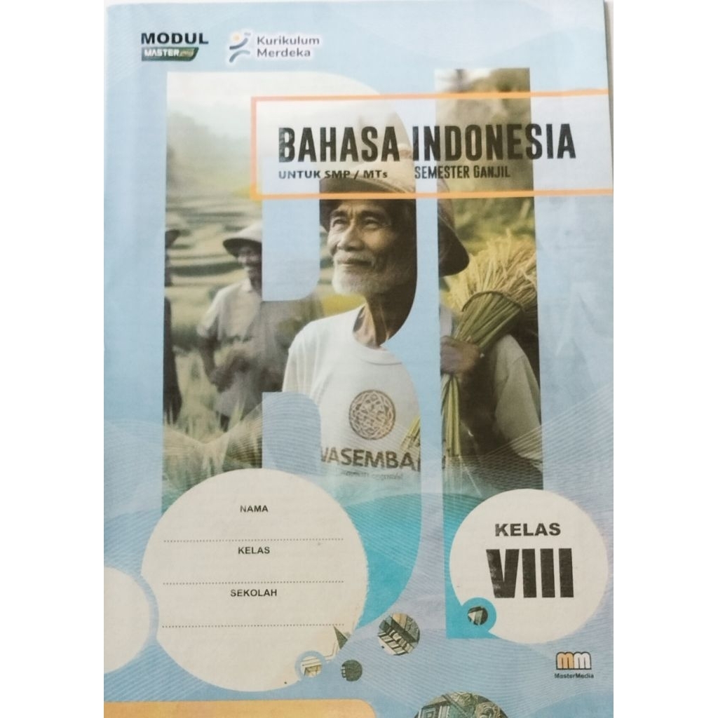 LKS SMP MTS BAHASA INDONESIA KELAS 8 MERDEKA SEMESTER 1