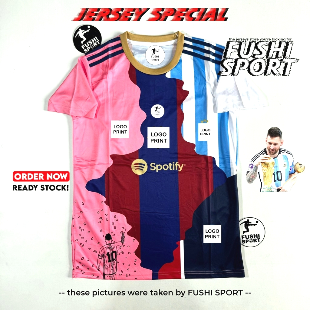 Jersey Baju Bola 2025 Messi Special Mashup NEW