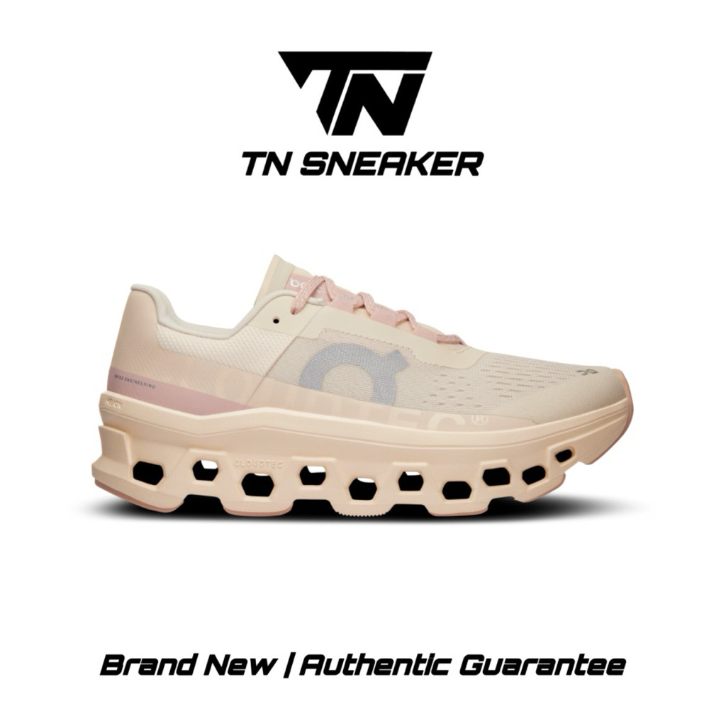 On Cloudmonster Moon Fawn Womens