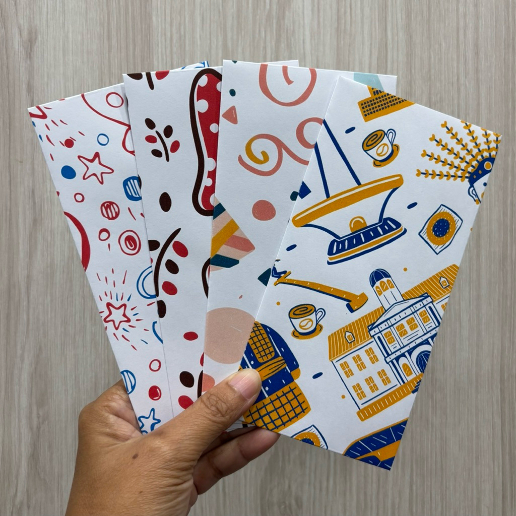

Amplop Panjang Aesthetic Motif Fun Series Dengan Warna Warni Cerah