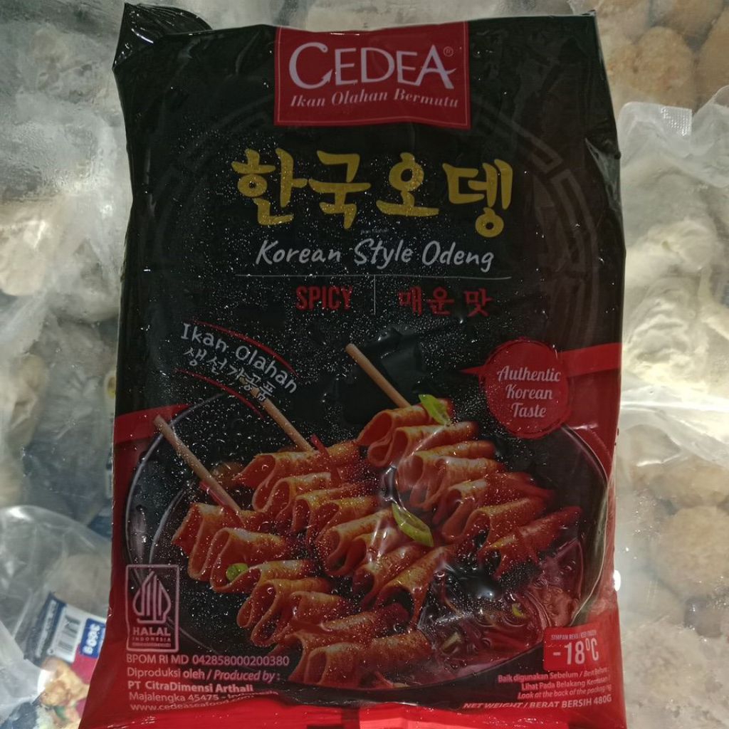 

Cedea Odeng korean Style Spicy 480gr