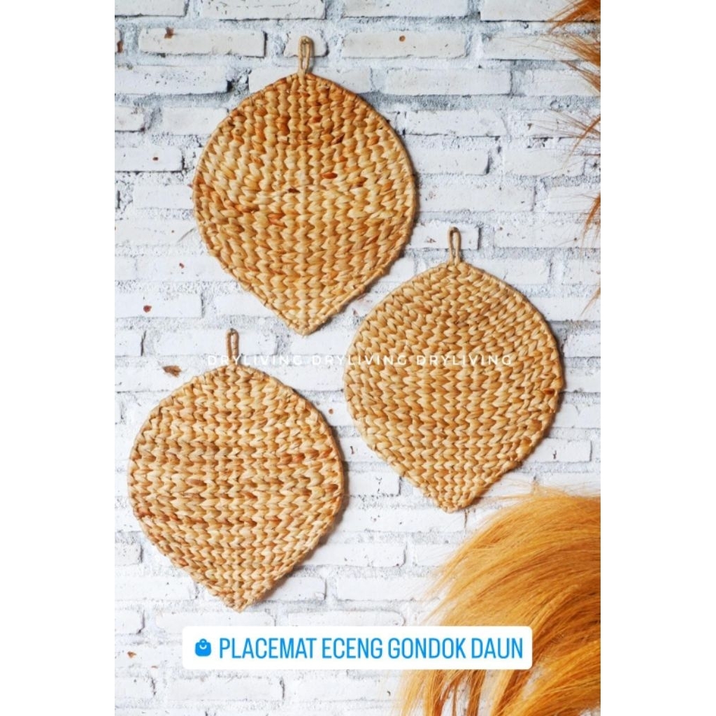 PLACEMAT DAUN ECENG GONDOK