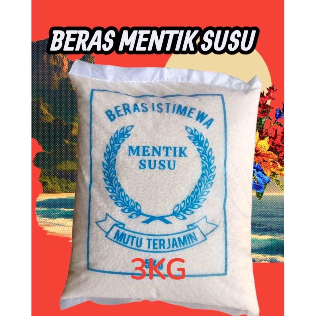 

BERAS MENTIK WANGI SUSU / BERAS MENTIK MILKY 3KG