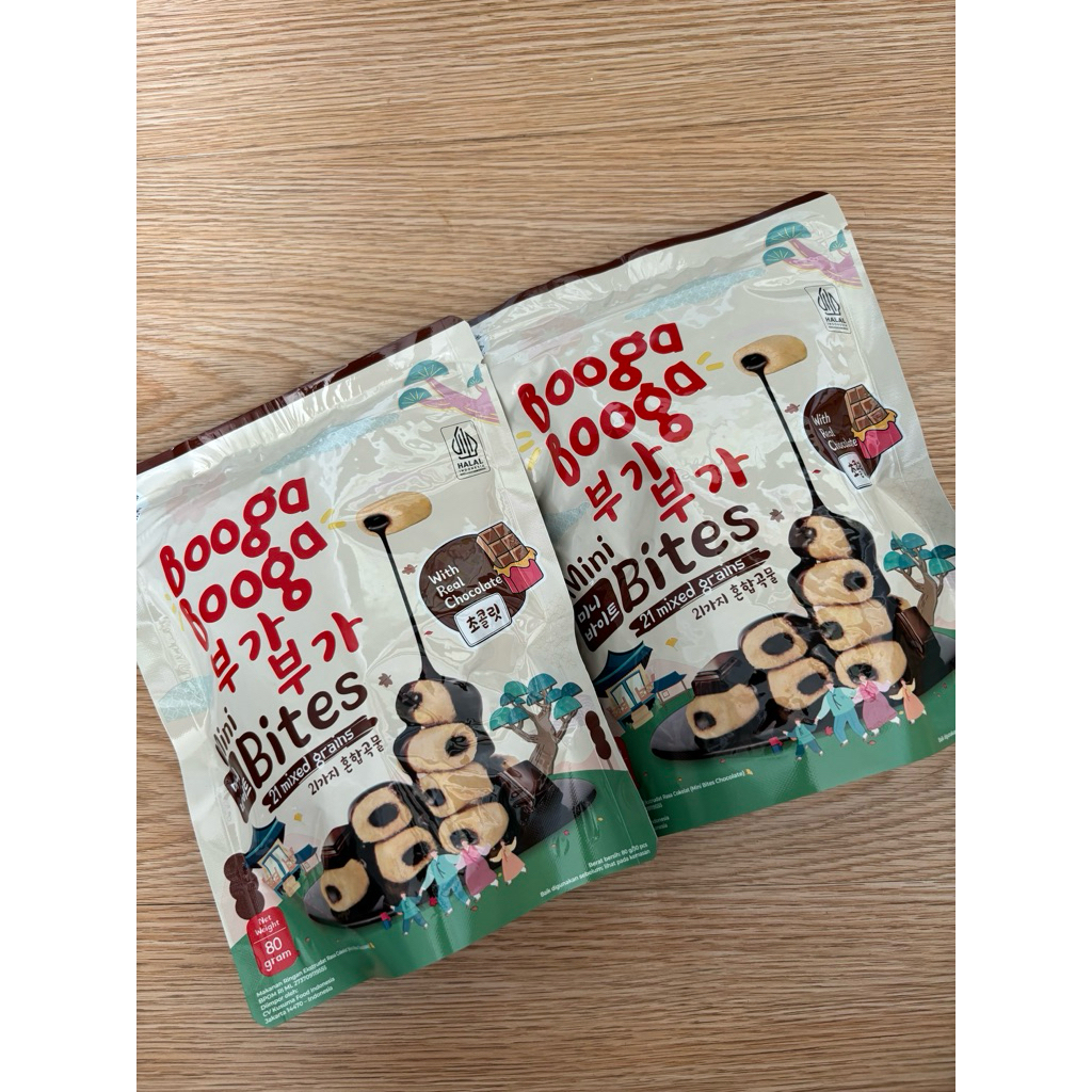 

Boga boga mini bites coklat