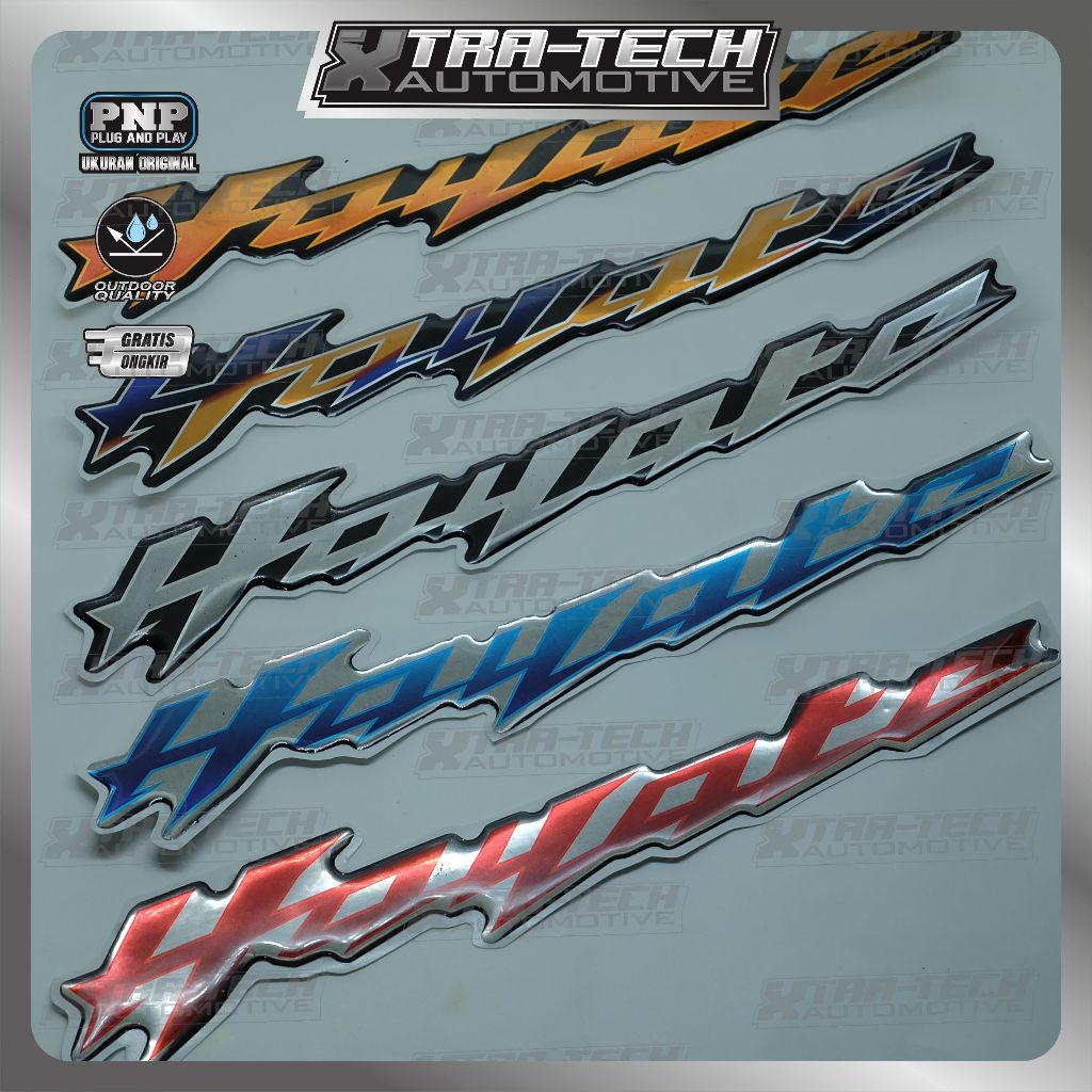 emblem timbul suzuki hayate / emblem suzuki hayate