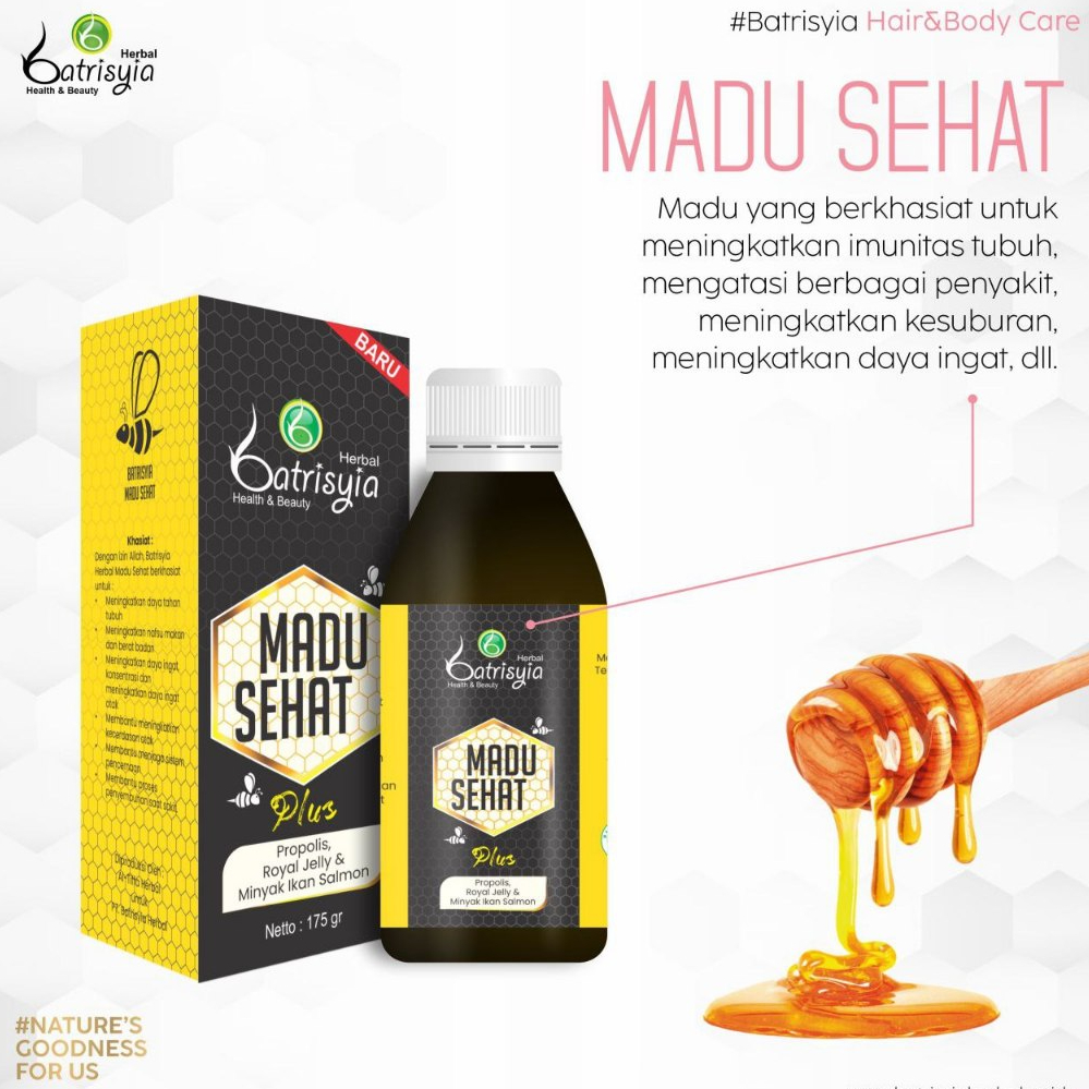 

Clearence Sale Batrisyia Madu Sehat Exp. 01.2026