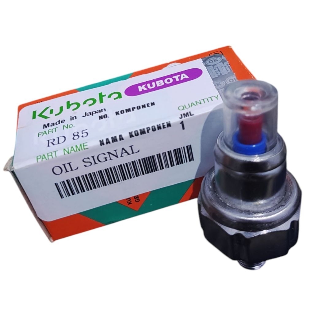 indicator oli signal oil mesin yanmar kubota