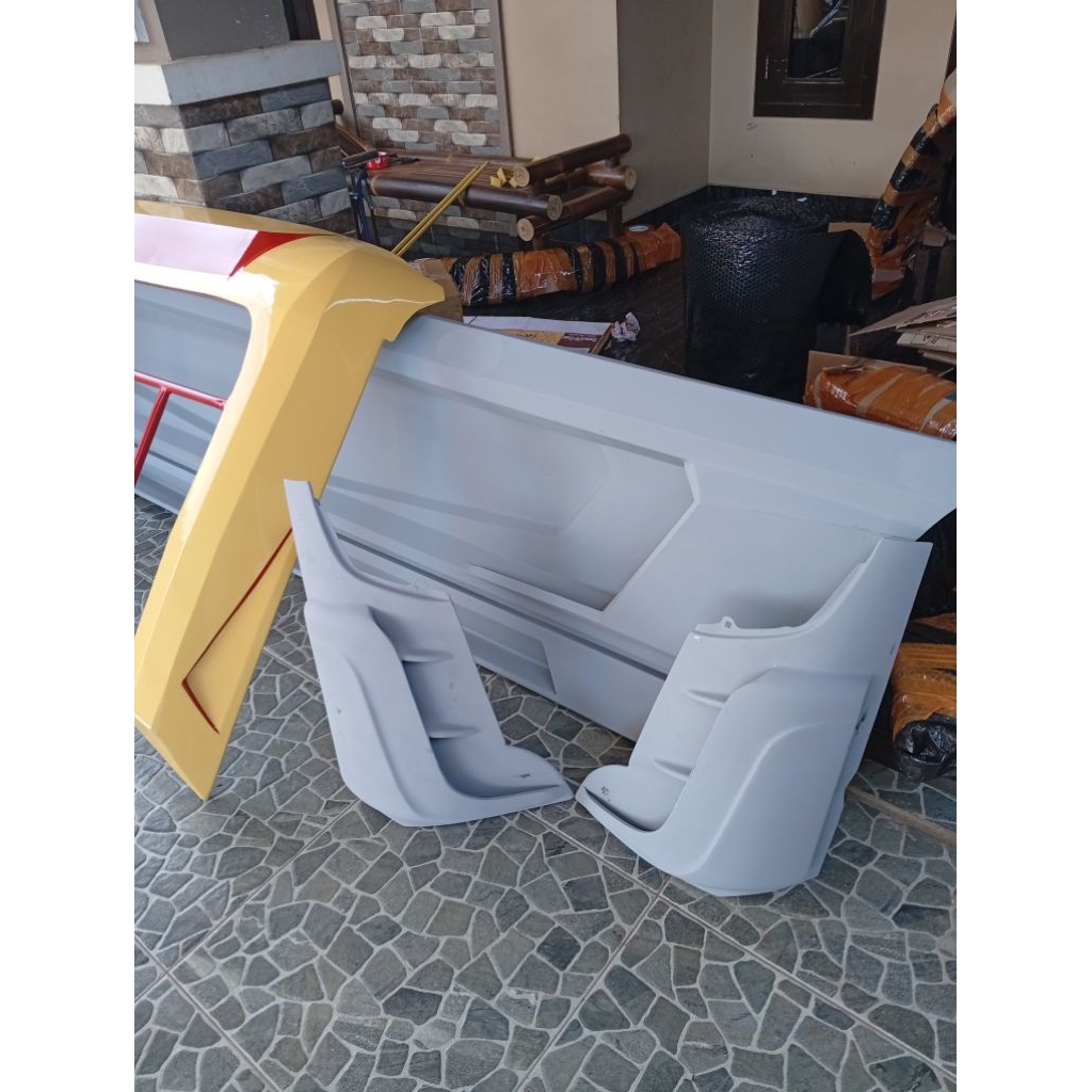 pipi canter model terbaru bahan plat besi