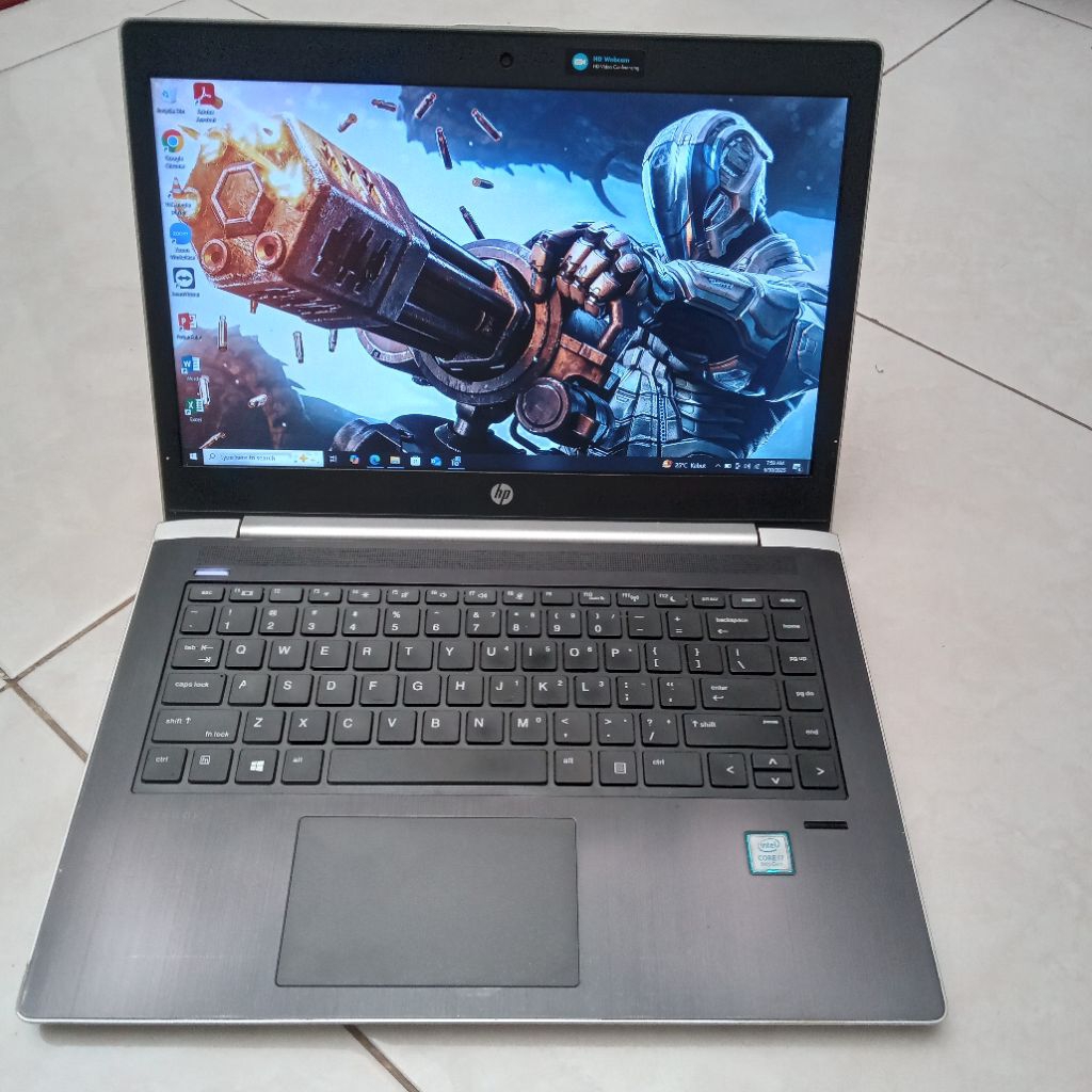 Laptop Hp Probook 430 G5 Core i7 gen 8. VGA 2GB Nvidia Gforce 930MX. Ram 8GB .Ssd 256 GB.