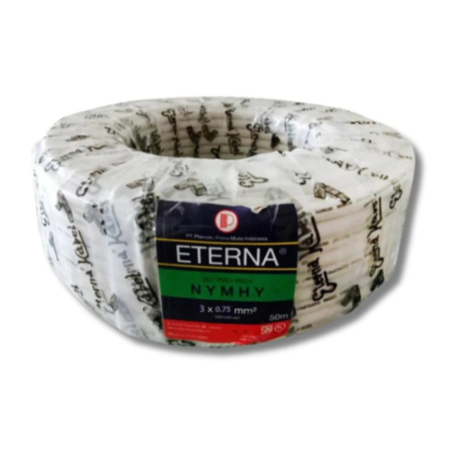 KABEL SERABUT NYMHY 3X0.75 ETERNA METERAN