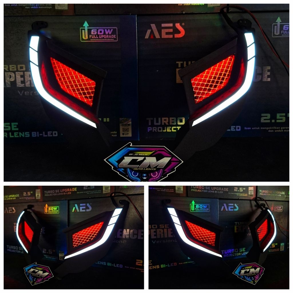LAMPU ALIS DRL LAZY EYES FRAME BILED NMAX OLD ARKILIK RAPI ALIS NMAX OLD FRAME ALIS LAZY BILED NMAX