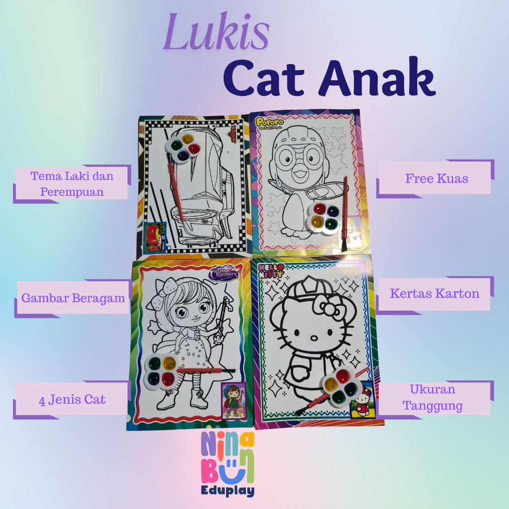 

Lukis Cat Anak Tanggung 20 x 15 cm