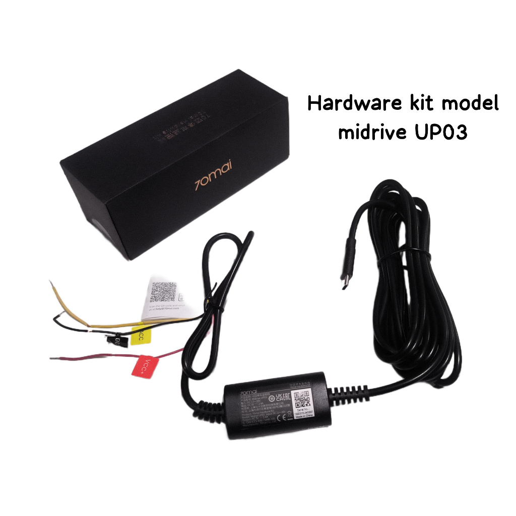 70mai hardware kit UP03 untuk parkir monitor untuk type (A200/A500/A510/A810/M310/S500