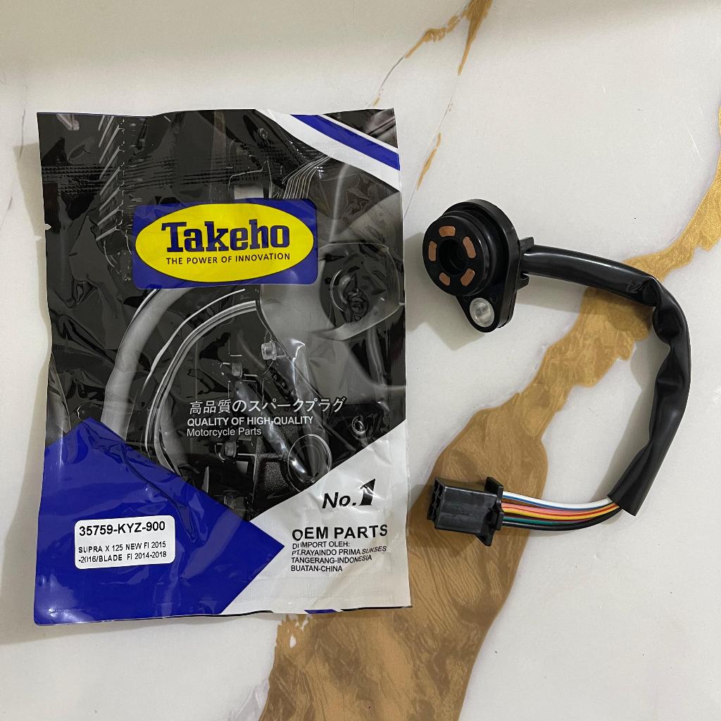 TAKEHO SWITCH NETRAL MOTOR SUPRA X 125 NEW 2011/SUPRA X 125 NEW FI 2015-2016/BLADE FI 2014-2018 3575