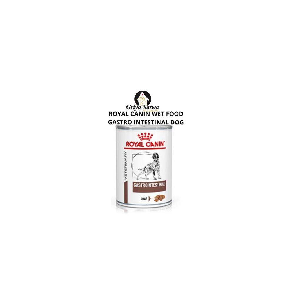 Royal Canin Gastro Intestinal Wet Food Dog 400gr / RC gastro kaleng anjing