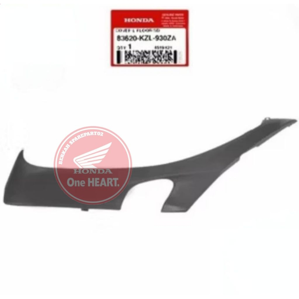 83620-KZL-930ZA Cover L floor side dek samping pijakan kiri spacy karbu & spacy fi original