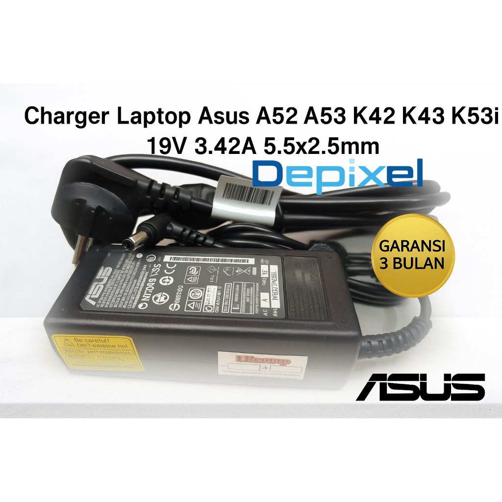 Adaptor Charger Asus A43 A52 A53 K42 K43