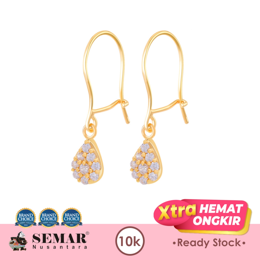 Anting Emas Beval Gold 10K Semar Nusantara