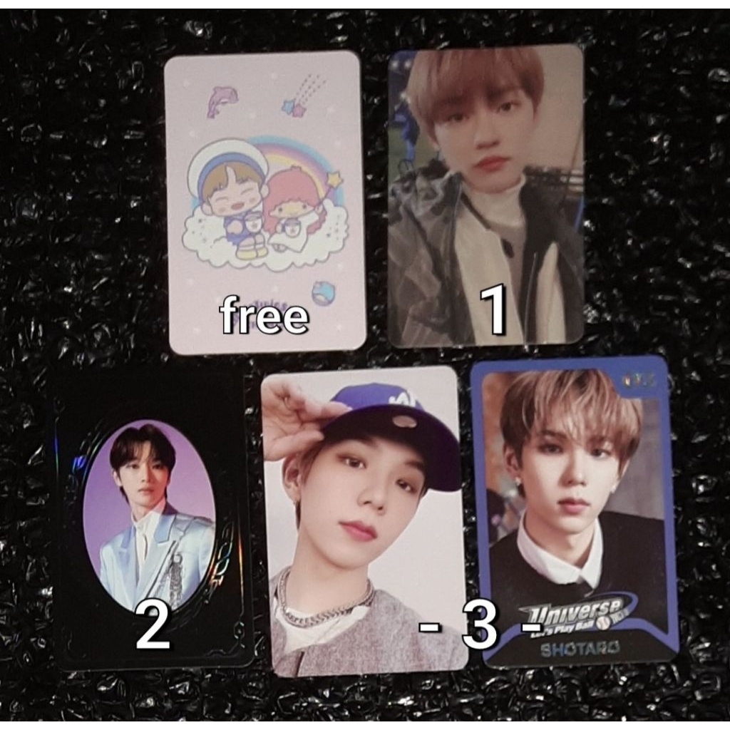 PC PHOTOCARD NCT DREAM UNIVERSE 2020 CHENLE SUNGCHAN SHOTARO KIHNO YEARBOOK TC TRADING CARD LETS PLA