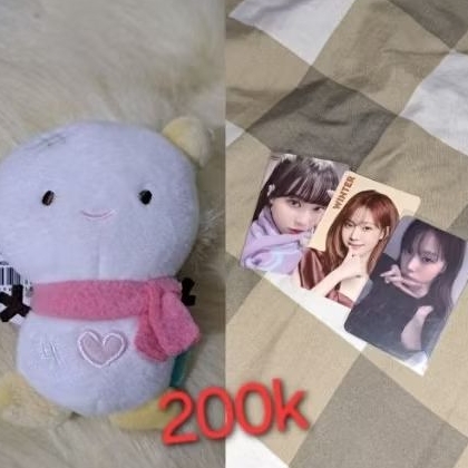 doll winter aespa with photocard winter take all
