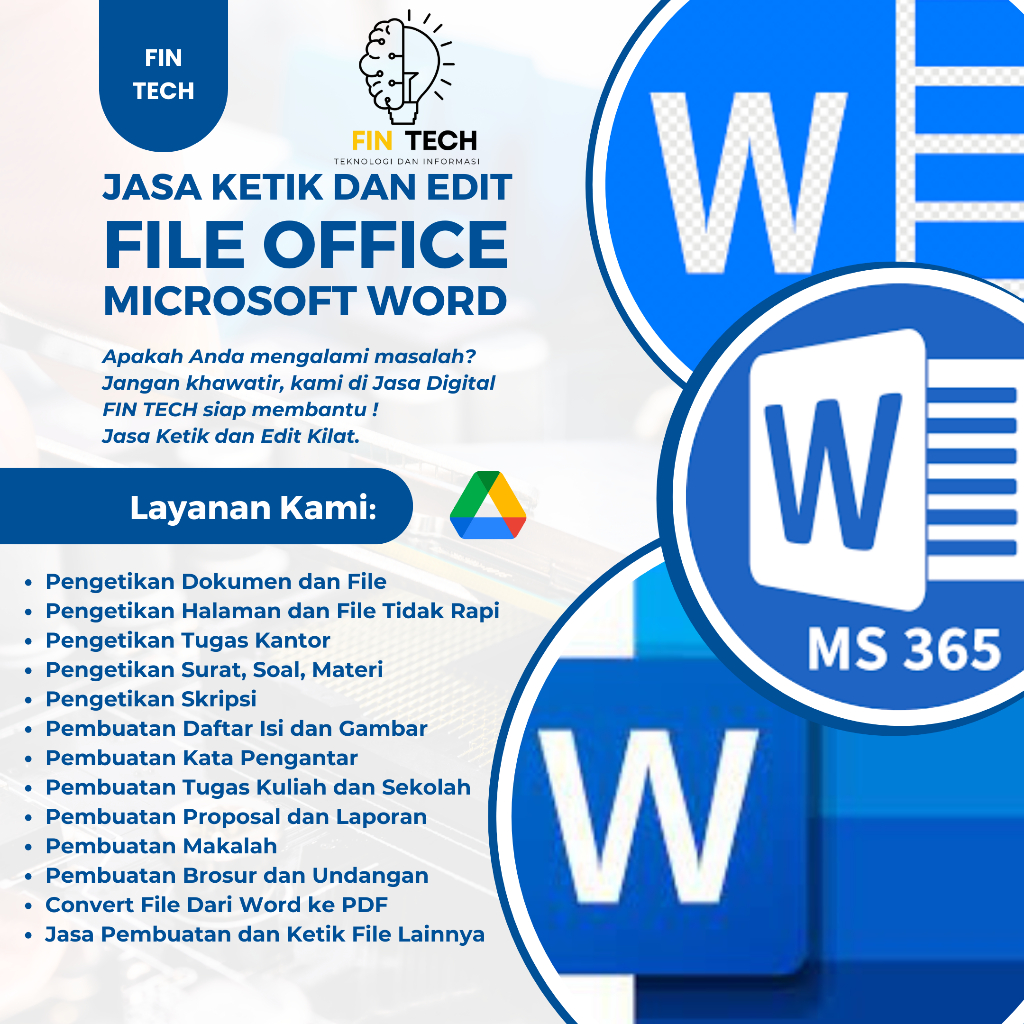 Jasa Ketik Dokumen | Jasa Edit Dokumen | Jasa Pengetikan Buku