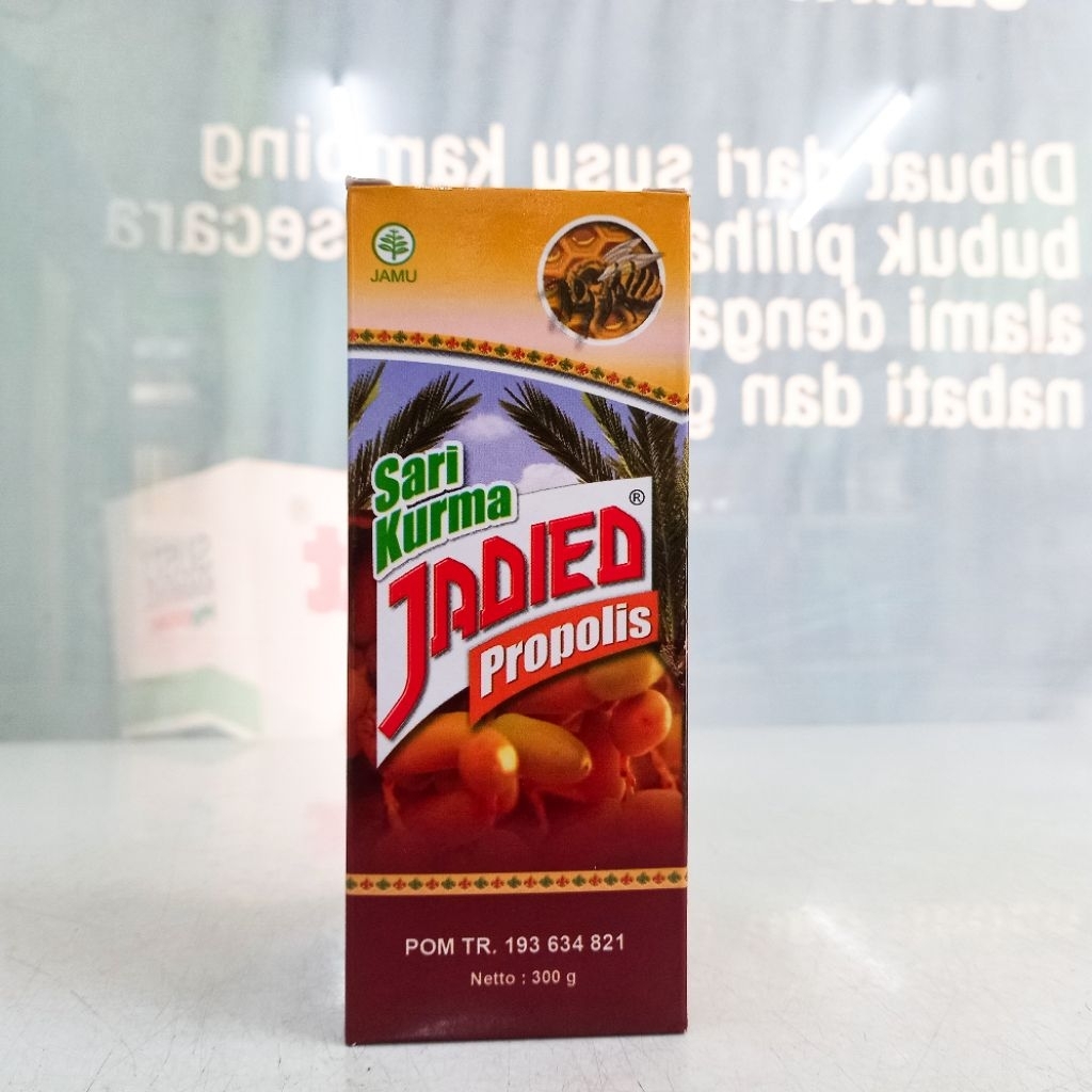 

Sari Kurma Jadied Propolis 300gr - Menjaga Daya Tahan Tubuh