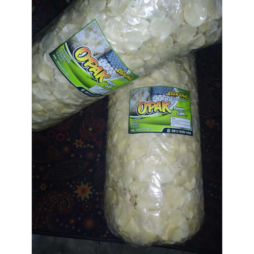

Opak Singkong Koin Emas – Renyah Gurih Asli, Camilan Tradisional Sehat & Nikmat!