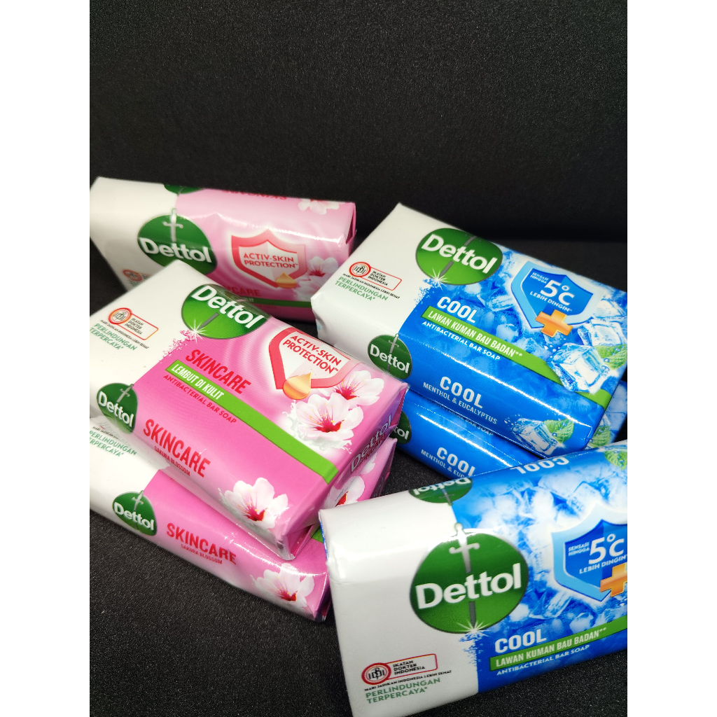 paket hemat sabun dettol batang 10 pcs Sabun Dettol 60gr Sabun Antibakteri Original