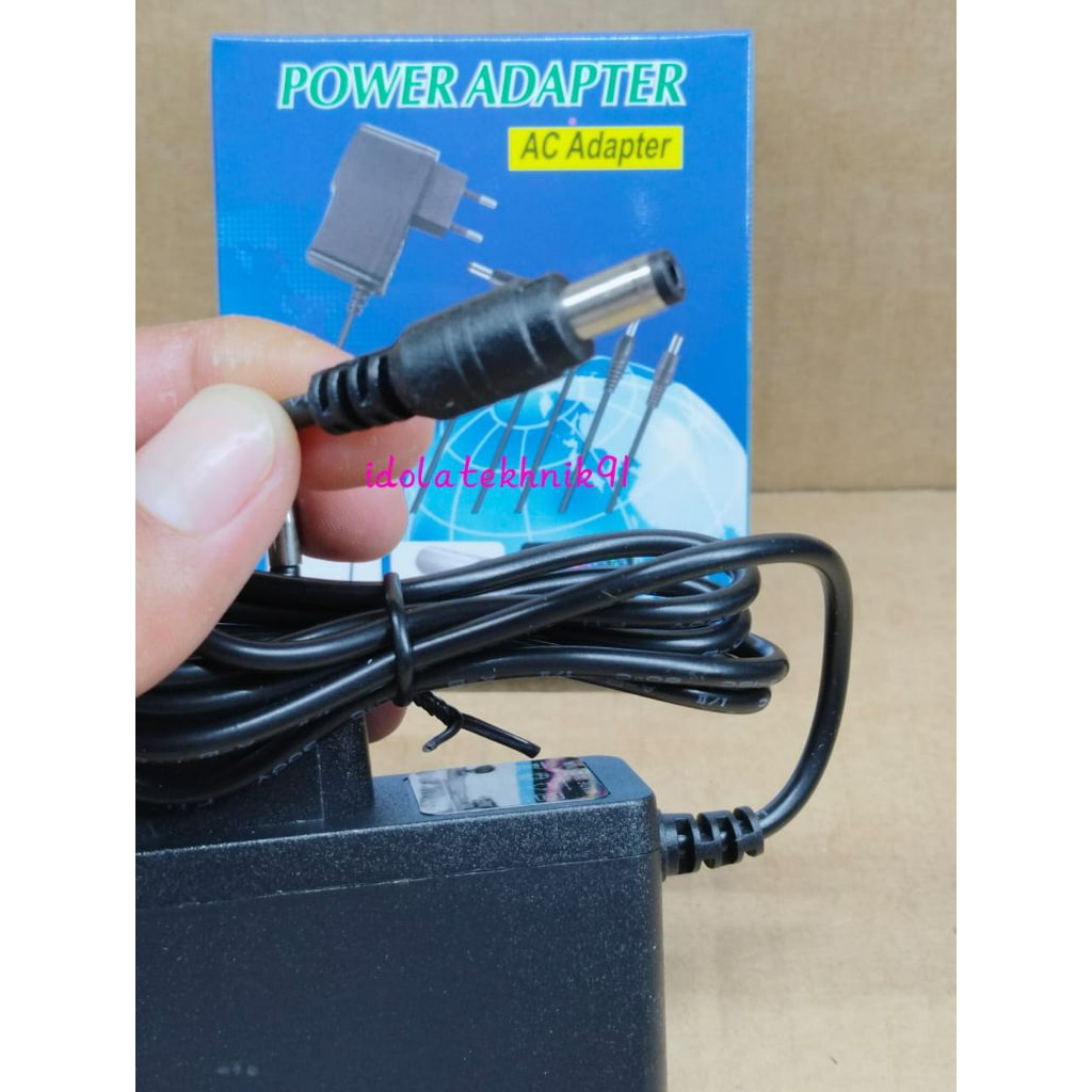 Adaptor DC 6V 1A / Adaptor 6 Volt 1 Ampere Power Supply