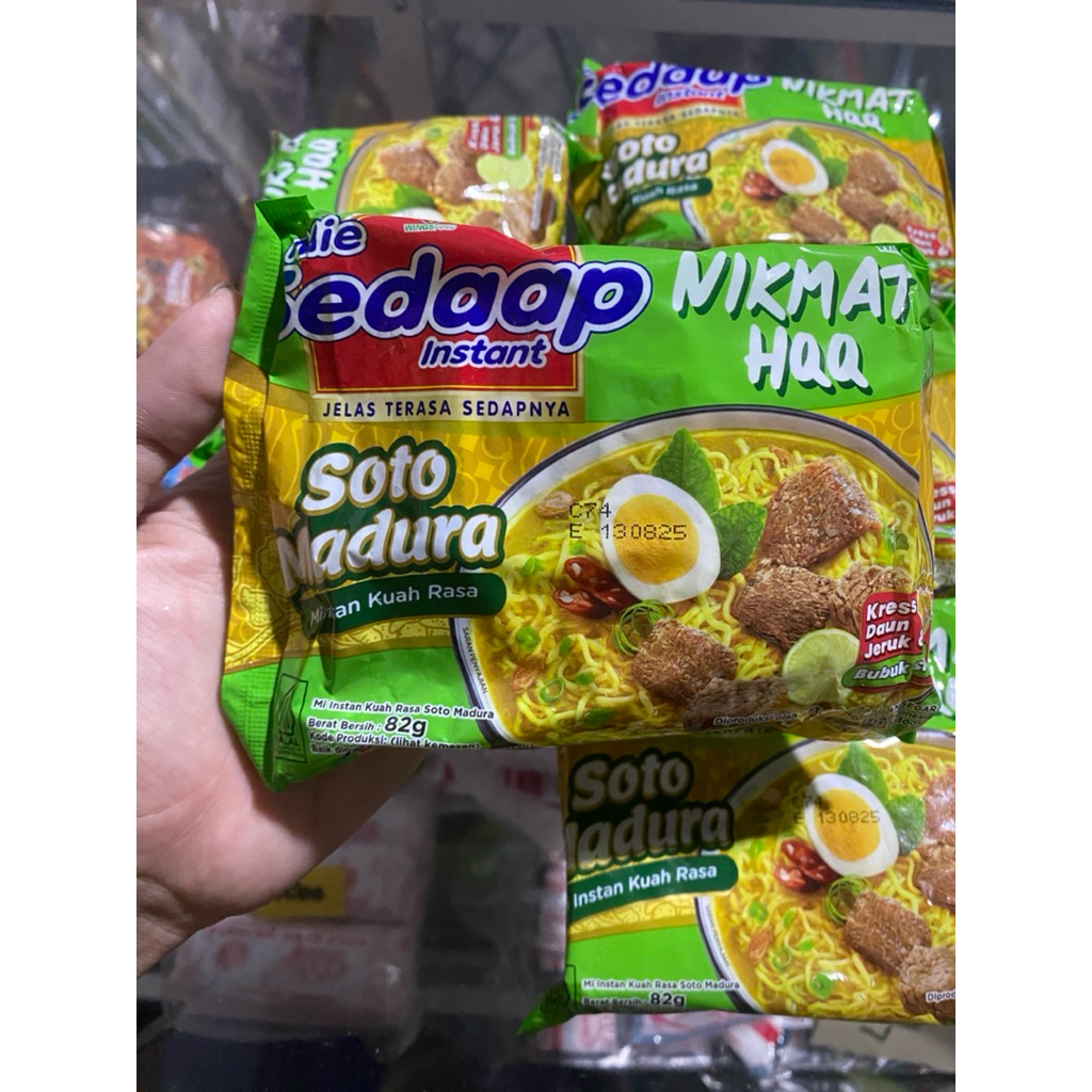 

Mie Sedaap Soto Madura | Bundling 5 Pcs murah | Mi sedap