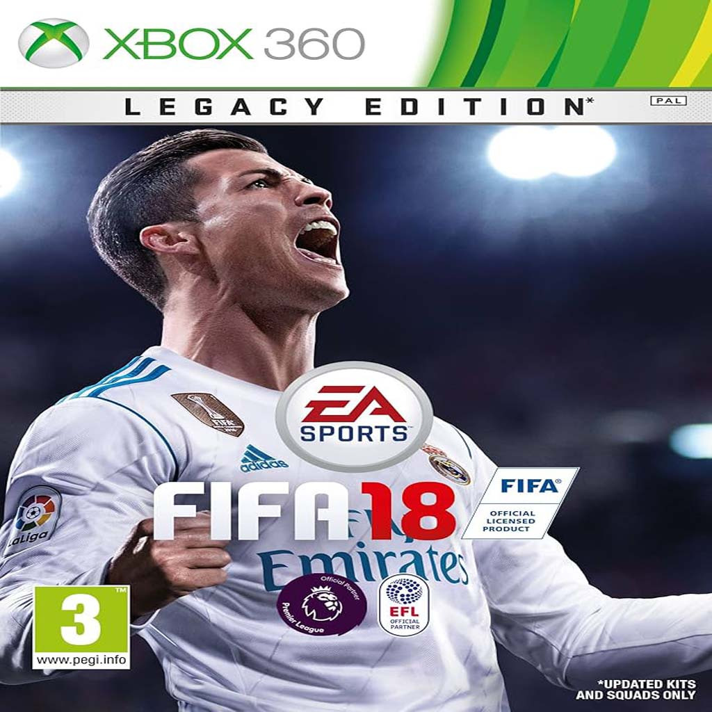 Kaset XBOX 360 FIFA 18 RGH