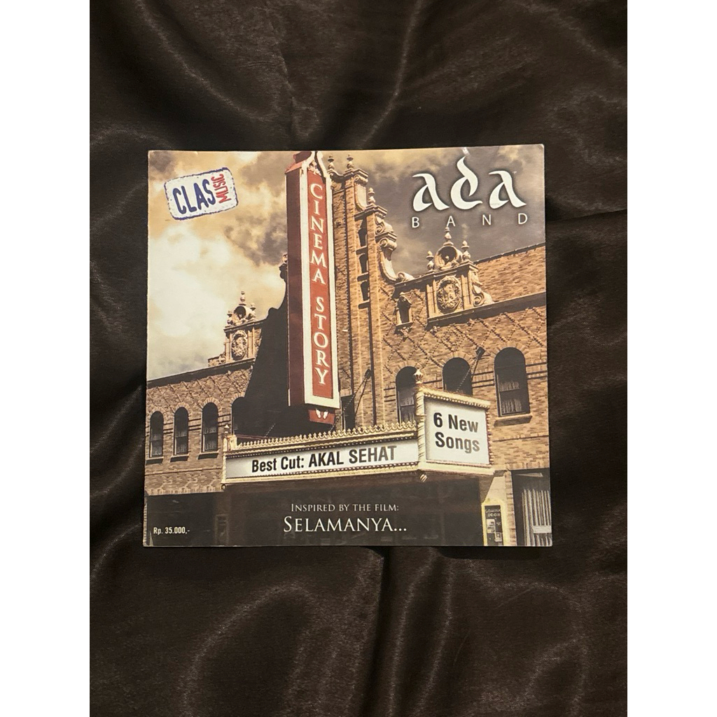 CD ADA BAND CINEMA STORY SELAMANYA AKAL SEHAT ORIGINAL