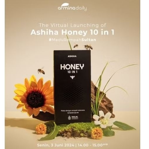 

ASHIHA HONEY 10 IN 1( MADU HITAM SULTAN) ISI 10 SUNSET