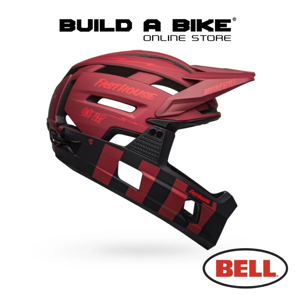 Helm Sepeda Full Face BELL SUPER AIR R SPHERICAL Helmet